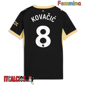Manchester City Mateo Kovacic #8 Seconda Maglia Femmina 2026-27 Manica Corta